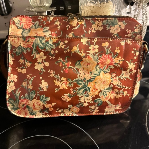 Patricia Nash botanical Crossbody excellent used condition - Picture 6 of 7